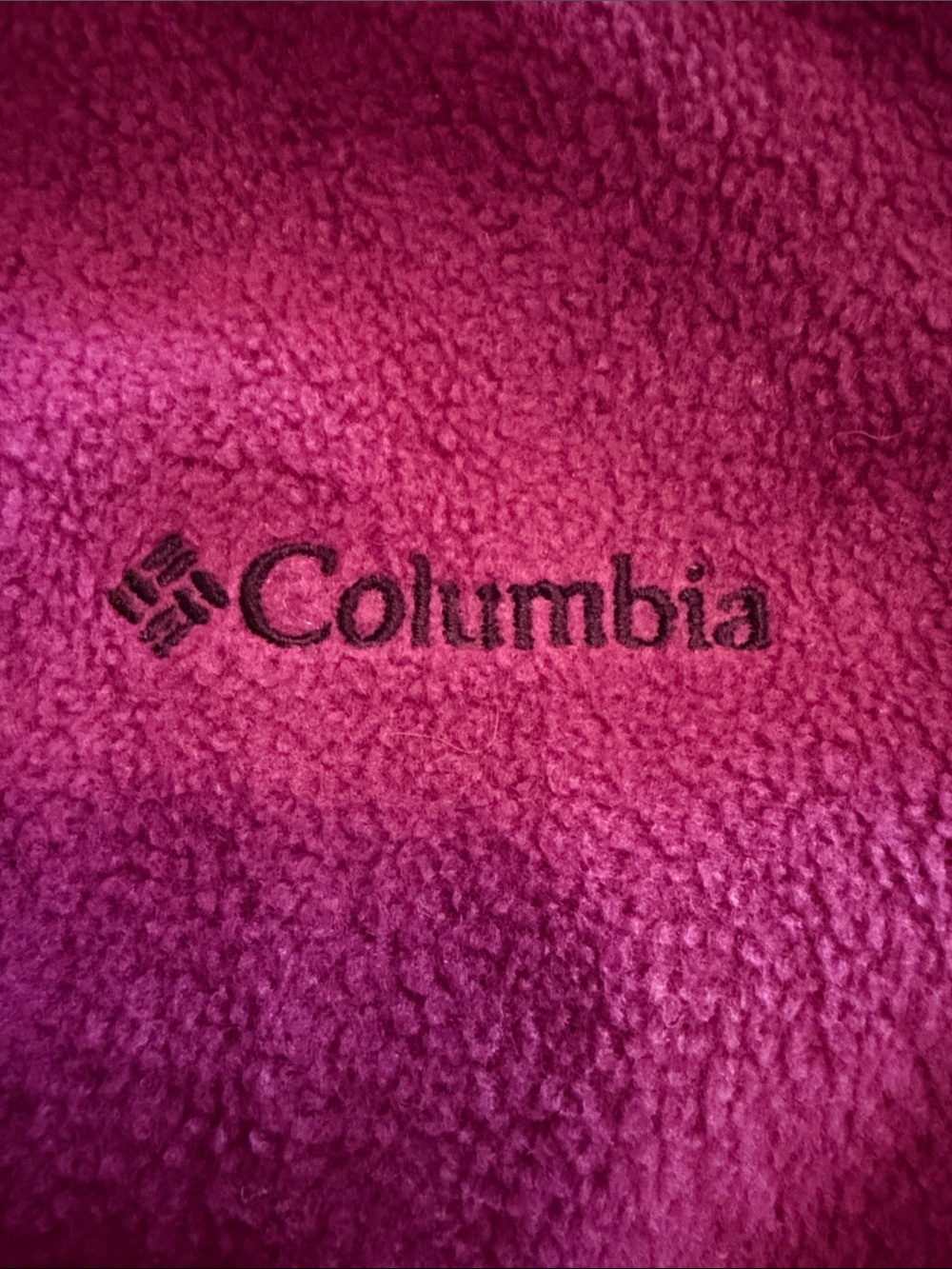 Columbia Raspberry Full-Zip Fleece Jacket - Picture 4 of 6